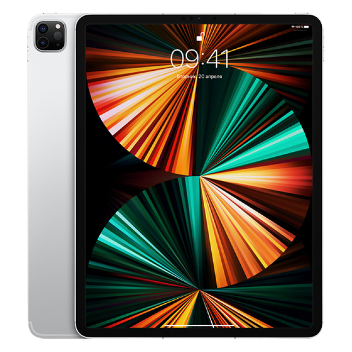 iPad Pro 12.9 '' M1 Wi-Fi + Cellular 2TB Silver (MHRE3) 2021