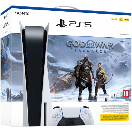 Sony PlayStation 5 825GB - God of War Ragnarok Bundle