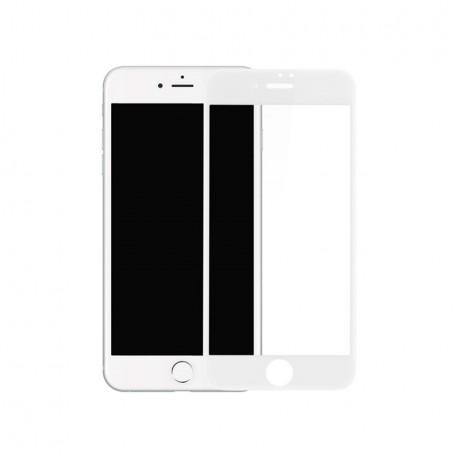 Защитное стекло 3D для iPhone 7 Plus / 8 Plus (White)