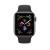 Apple Watch Series 4 44mm Space Grey Aluminium Case with Black Sport Band (MU6D2)