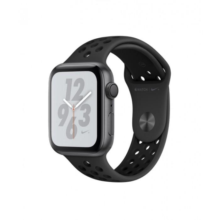 Apple Watch Series 4 Nike + 44mm GPS Space Gray Aluminum Case with Anthracite / Black Nike Sport Band (MU6L2)