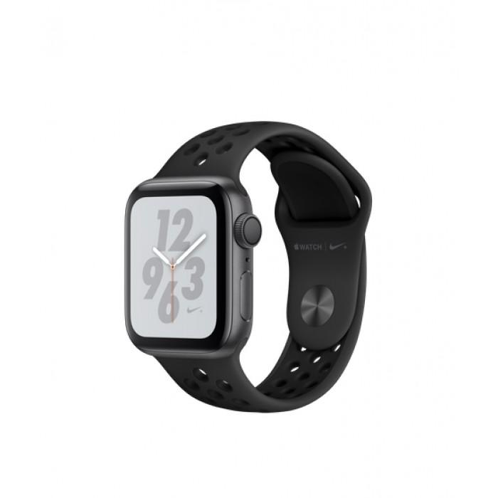 Apple Watch Series 4 Nike + 40mm GPS Space Gray Aluminum Case with Anthracite / Black Nike Sport Band (MU6J2)