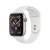 Apple Watch Series 4 40mm GPS + LTE Silver Aluminum Case with White Sport Band (MTVA2)