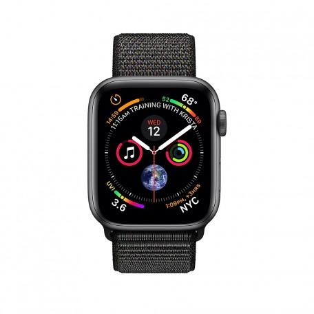 Apple Watch Series 4 40mm GPS + LTE Space Gray Aluminum Case with Black Sport Loop (MTVF2)