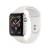 Apple Watch Series 4 40mm GPS+LTE Stainless Steel Case with White Sport Band (MTVJ2, MTUL2)