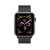 Apple Watch Series 4 44mm GPS+LTE Space Black Stainless Steel Case with Space Black Milanese Loop (MTV62)
