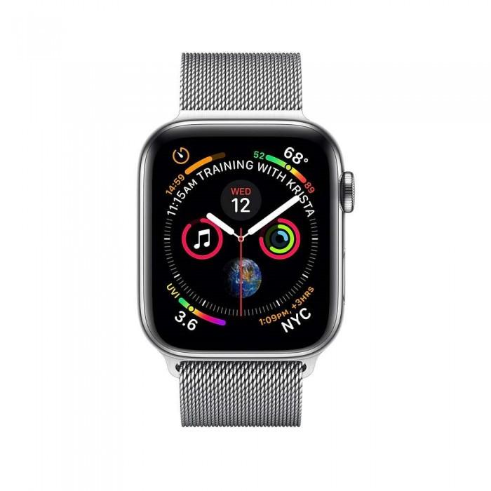 Apple Watch Series 4 40mm GPS + LTE Stainless Steel Case with Milanese Loop (MTUM2)