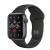 Apple Watch Series 5 40mm Space Gray Aluminium Case with Black Sport Band (MWV82)