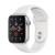 Apple Watch Series 5 GPS + LTE, 40mm Silver Aluminum Case with White Sport Band (MWWN2)