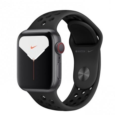 Apple Watch Series 5 Nike + 40mm GPS + LTE Space Gray Aluminum Case with Anthracite / Black Nike Sport Band (MX382)