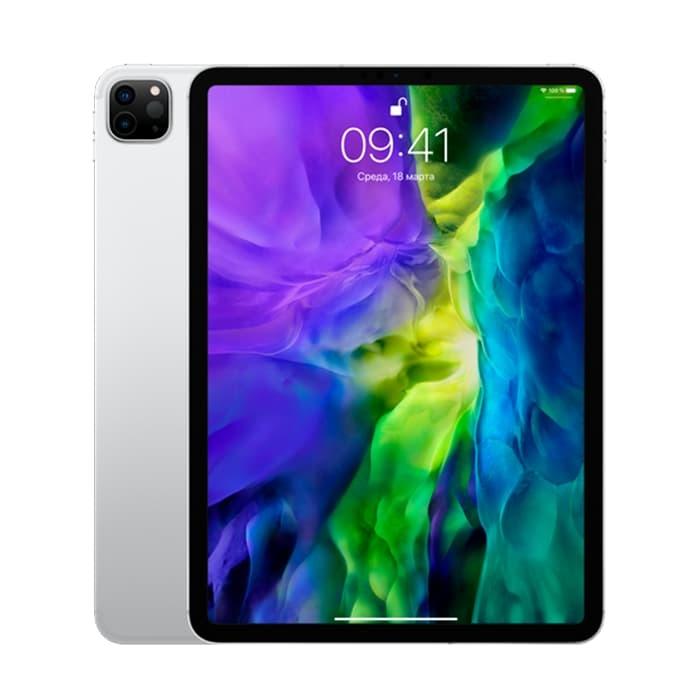 Apple iPad Pro 11 2020, 256GB, Silver, Wi-Fi + LTE (4G) (MXEX2)