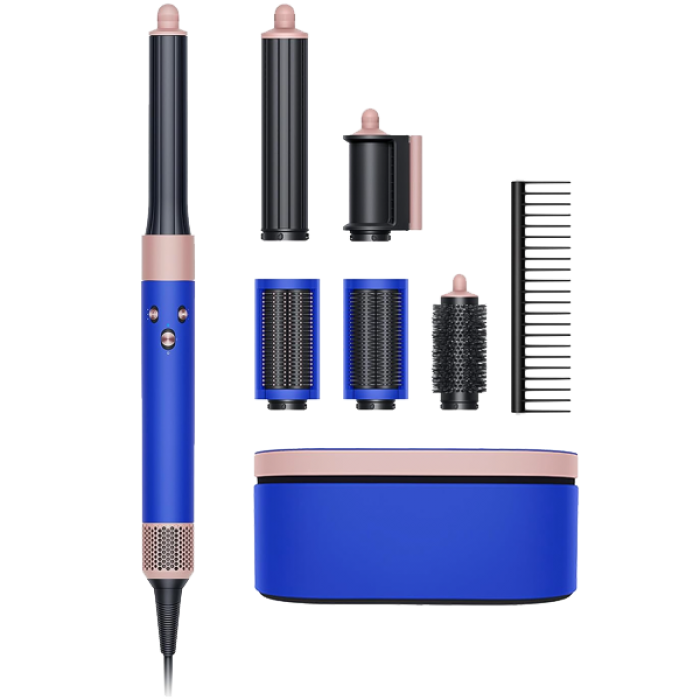 Стайлер для довгого волосся Dyson Airwrap Multi-styler Complete Long Blue/Blush Gift Edition 2023 (460690-01)