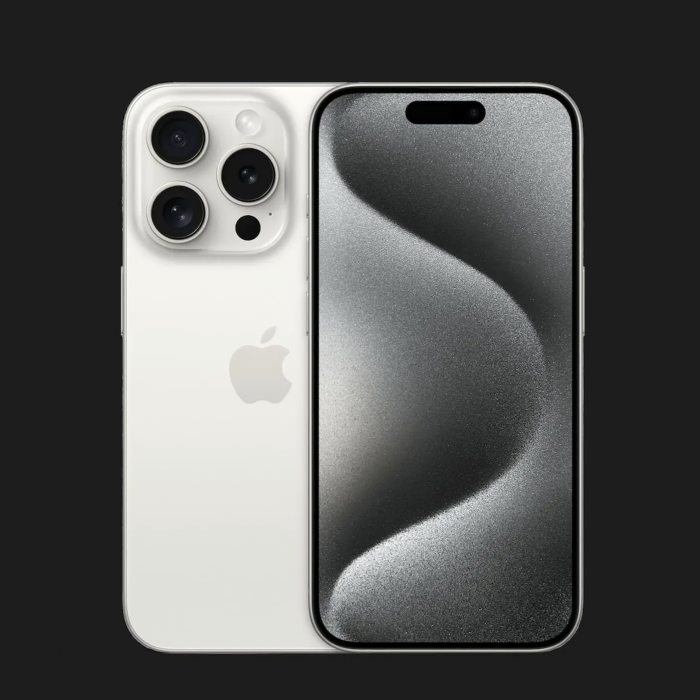 Apple iPhone 15 Pro 128GB (White Titanium) (e-Sim)