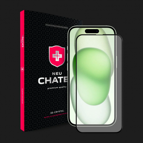 Захисне скло NEU Chatel Corning Glass для iPhone 15 Plus