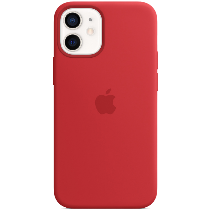 Чехол Smart Silicone Case для iPhone 12 Mini 1:1 Original[Red]