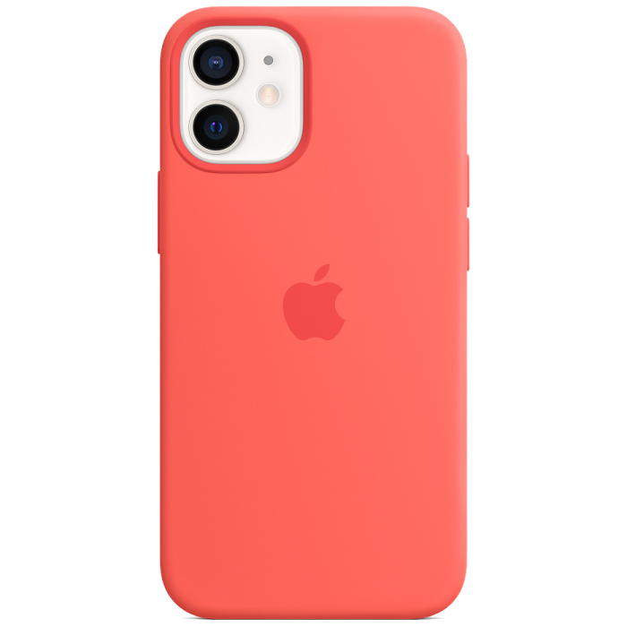 Чехол Smart Silicone Case для iPhone 12 Mini 1:1 Original[Pink Citrus]