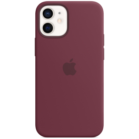Чохол Smart Silicone Case для iPhone 12 Mini 1: 1 Original [Plum]