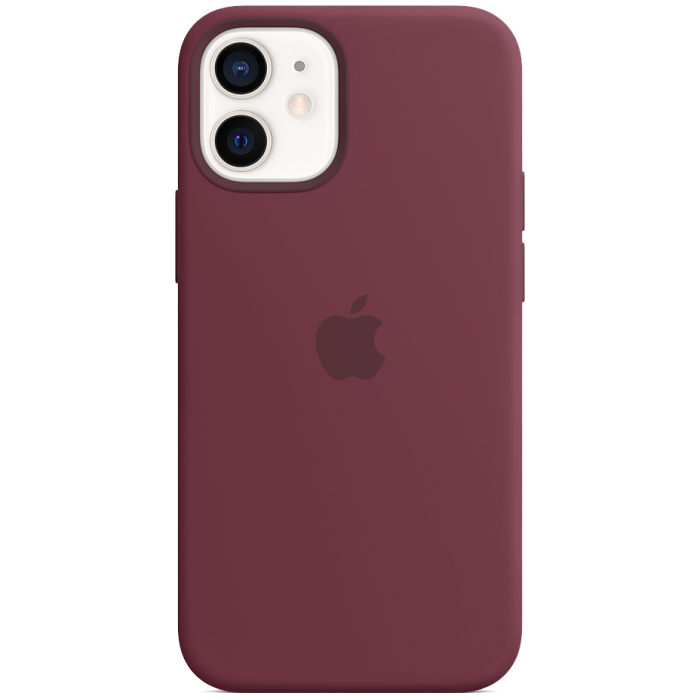 Чехол Smart Silicone Case для iPhone 12 Mini 1:1 Original[Plum]