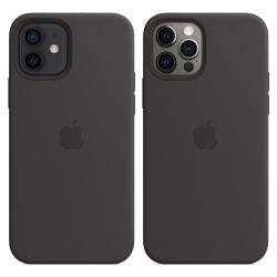 Чохол Smart Silicone Case для iPhone 12/12 Pro 1: 1 Original [Black]