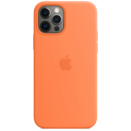 Чохол Smart Silicone Case для iPhone 12 Pro Max 1: 1 Original [Kumquat]