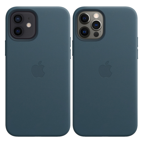 Чохол Smart Leather Case для iPhone 12/12 Pro with MagSafe 1: 1 Original [Blue Lake]