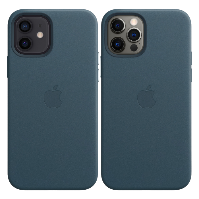 Чохол Smart Leather Case для iPhone 12/12 Pro with MagSafe 1: 1 Original [Blue Lake]