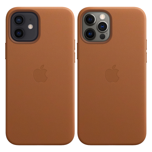 Чохол Smart Leather Case для iPhone 12/12 Pro with MagSafe 1: 1 Original [Brown]