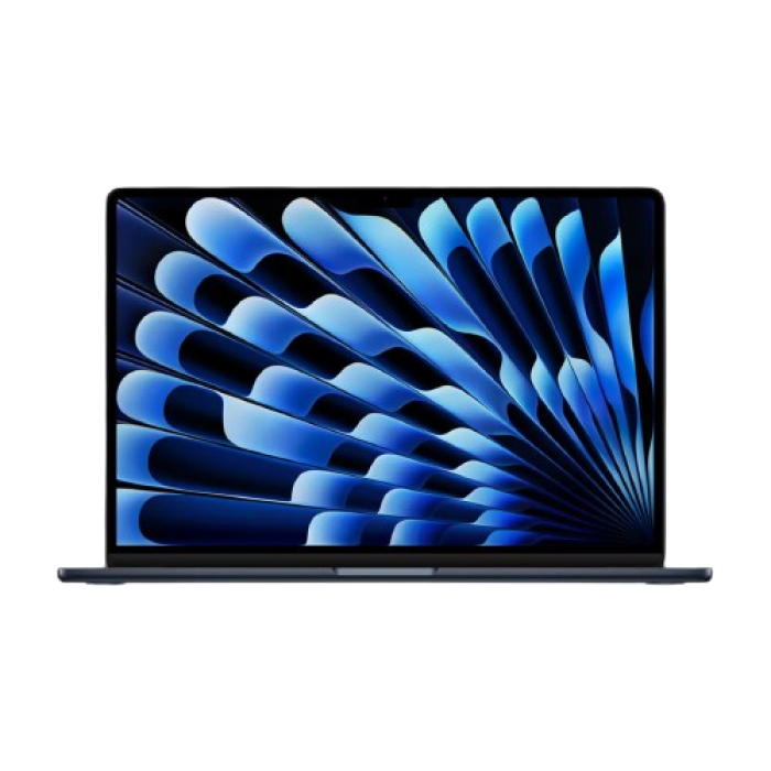 MacBook Air 15 Retina, Midnight, 256GB, 8 CPU / 10 GPU, 8GB RAM with Apple M3 (MRYU3)