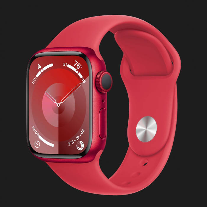 Apple Watch Series 9 41mm (PRODUCT)RED Aluminum Case with Red Sport Band