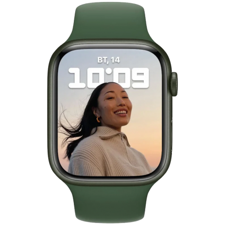 Apple Watch Series 7 45mm Green Aluminum Case OPENBOX